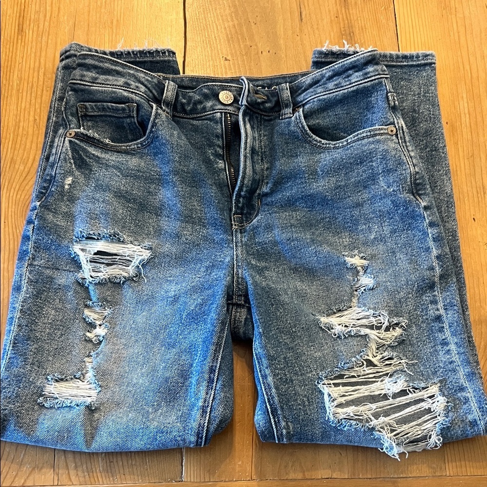 American Eagle Light Blue Stretch Denim Jeans
